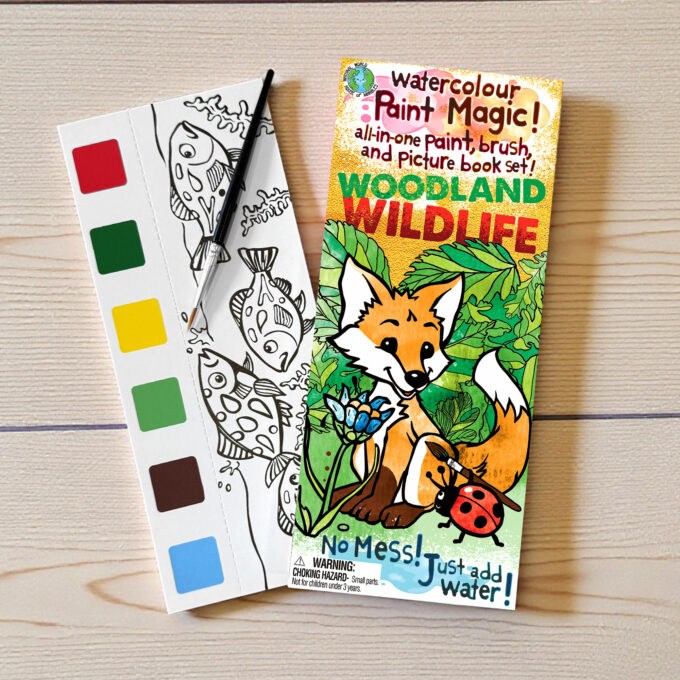 Paint Magic – Woodland Wildlife
