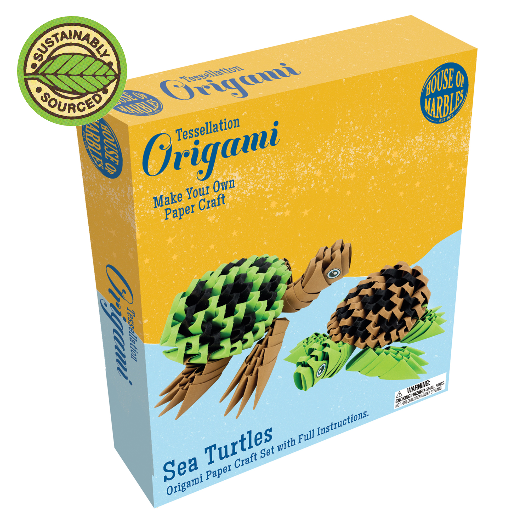 Origami Paper Craft Set – Turtles / Schildkröte