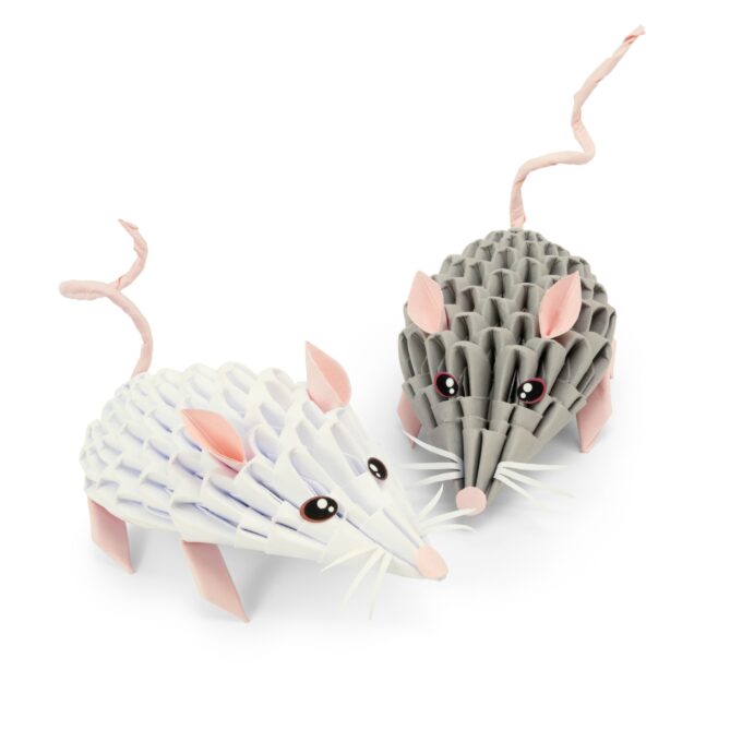 Origami Paper Craft Set – Mice / Mäuse