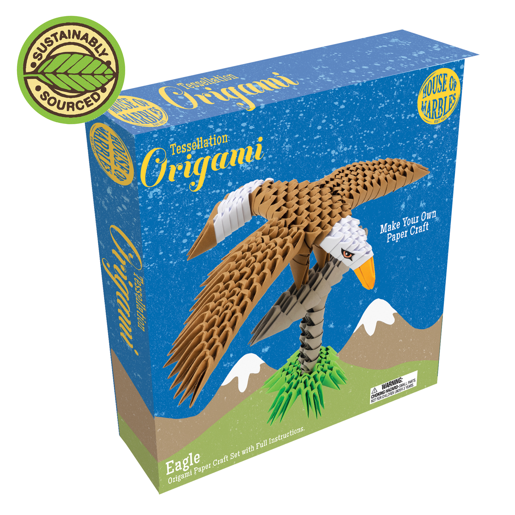 Deluxe Origami Paper Craft Set – Eagle / Adler