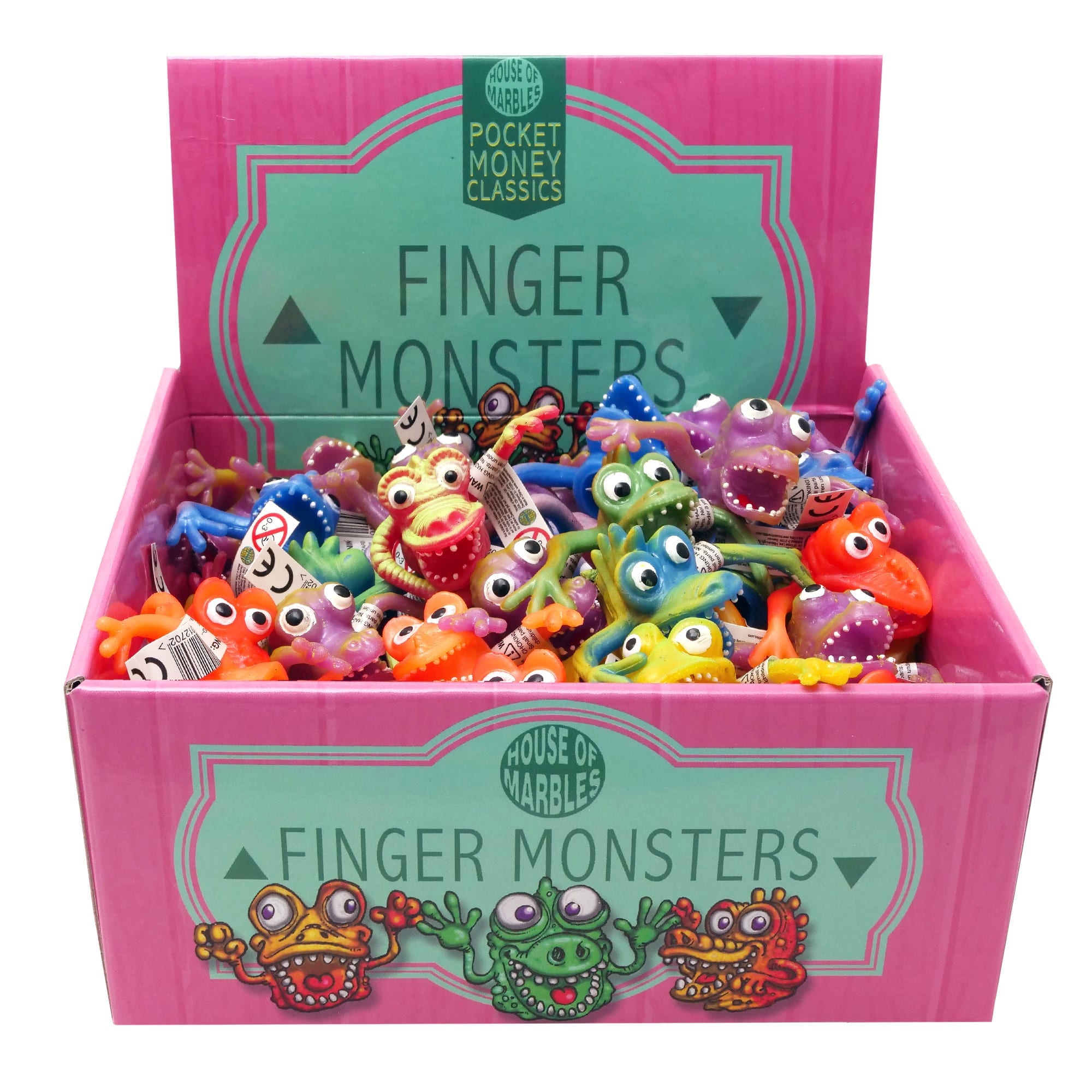 Fingermonster Assortiert