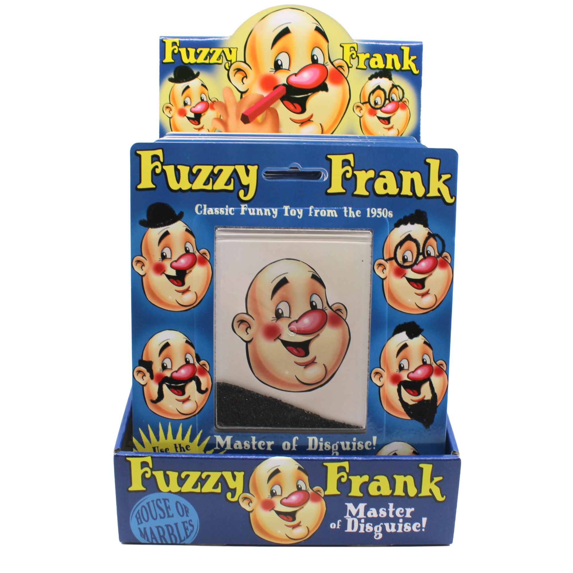 Fuzzy Frank – Magnetpulver Gesicht