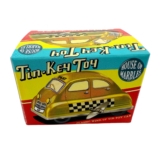 Classic Wind-Up Tin-Toy – Yellow Taxi