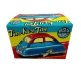 Classic Wind-Up Tin-Toy – Family Car