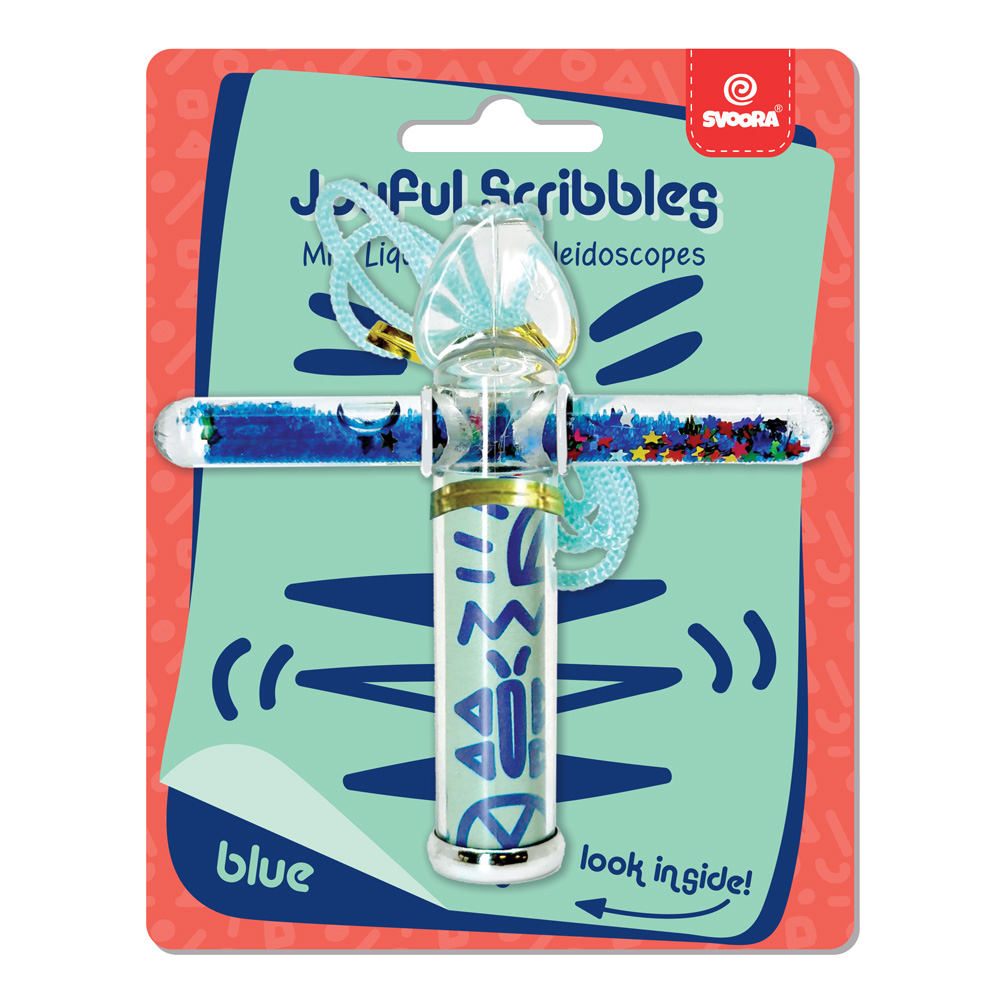 Mini Liquid Stick Kaleidoskop – Blau