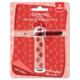 Mini Liquid Stick Kaleidoskop – Groovy – Red Dots
