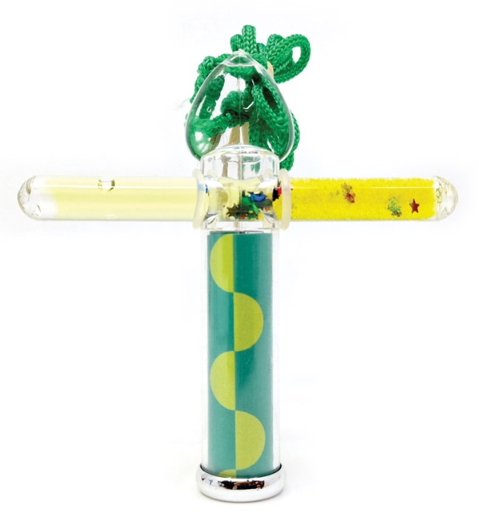 Mini Liquid Stick Kaleidoskop – Groovy – Green Lights