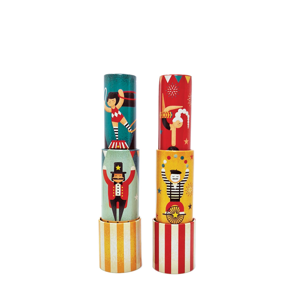 Tin Telescopic Kaleidoscopes – Circus