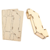 Wooden Periscope Construction Kit