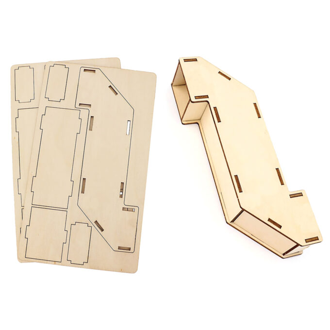 Wooden Periscope Construction Kit