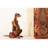 Erdmännchen – 3D Deko Grusskarte