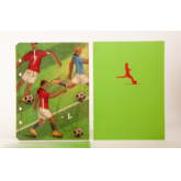 Fussballer – 3D Deko Grusskarte