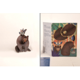 Bär – 3D Deko Grusskarte