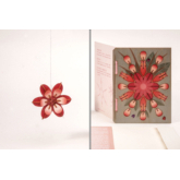 Blüte – 3D Deko Grusskarte