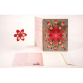 Blüte – 3D Deko Grusskarte