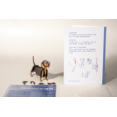 Dackel – 3D Deko Grusskarte