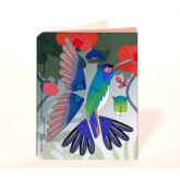 Kolibri – 3D Deko Grusskarte
