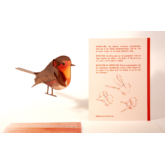 Rotkelchchen – 3D Deko Grusskarte