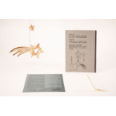 Sternschnuppe – 3D Deko Grusskarte