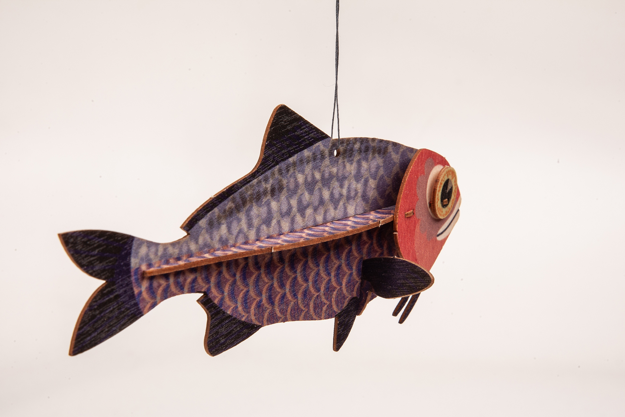 Fisch – 3D Deko Grusskarte
