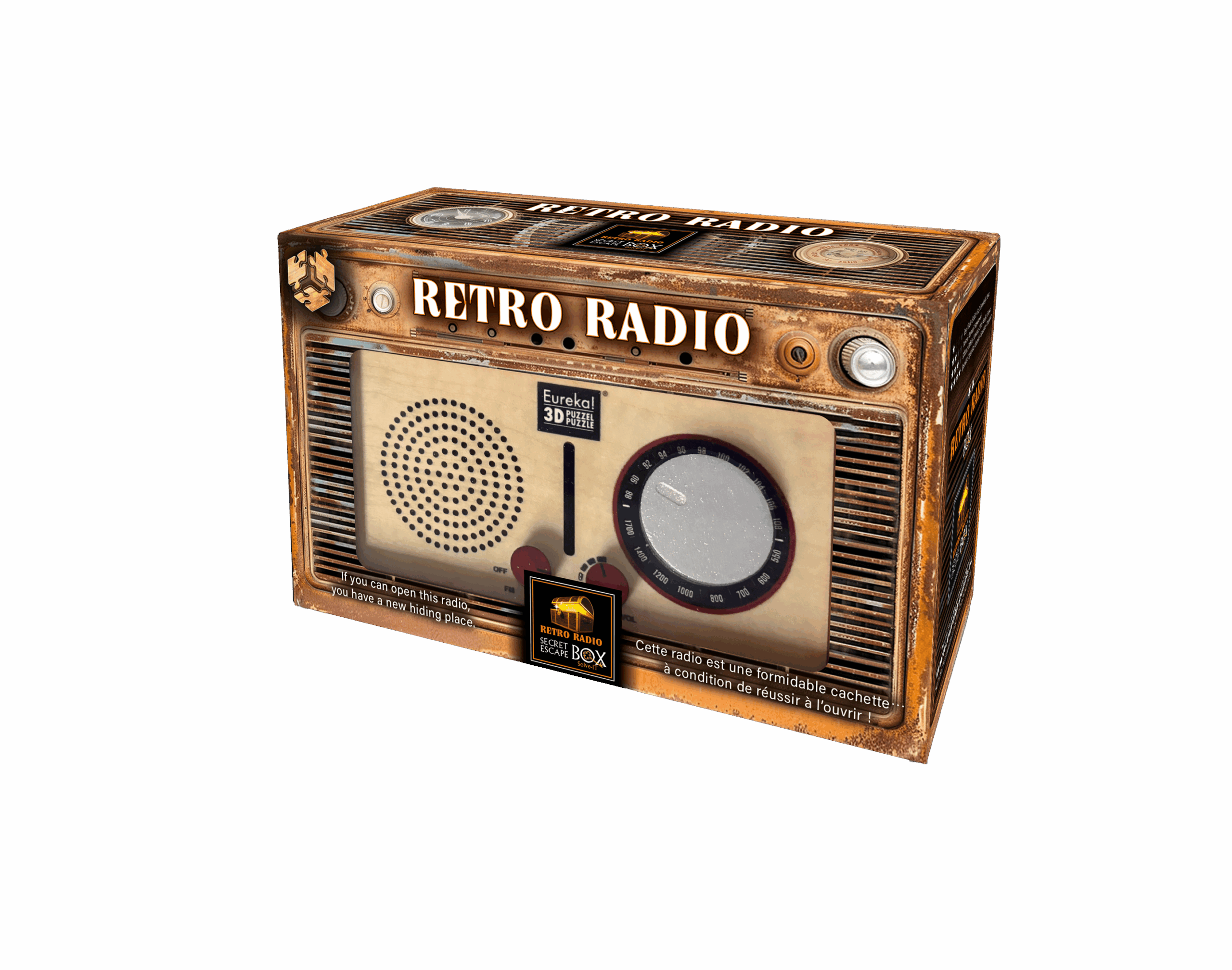 Secret Escape Box – Retro Radio