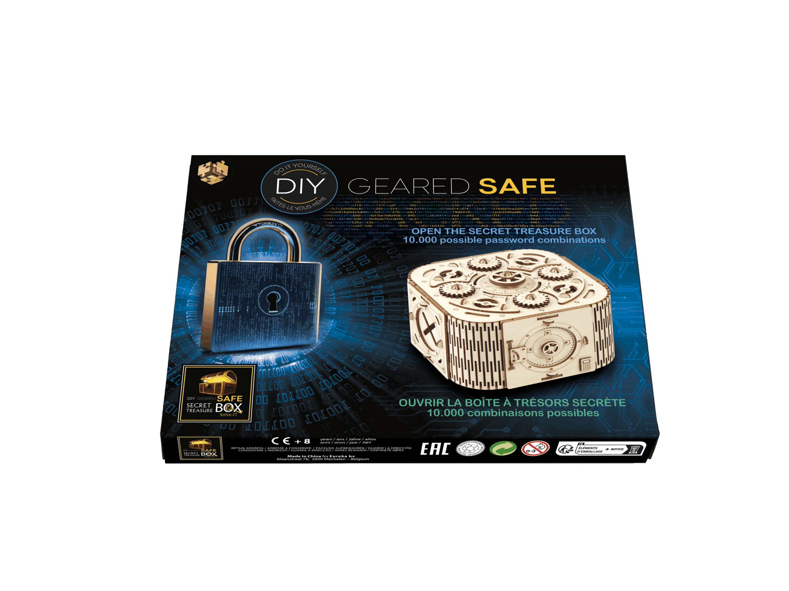 Secret Escape Box – DIY Geared Safe