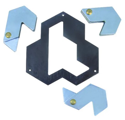 Hexagon – Level 4 – Huzzle Cast Puzzle