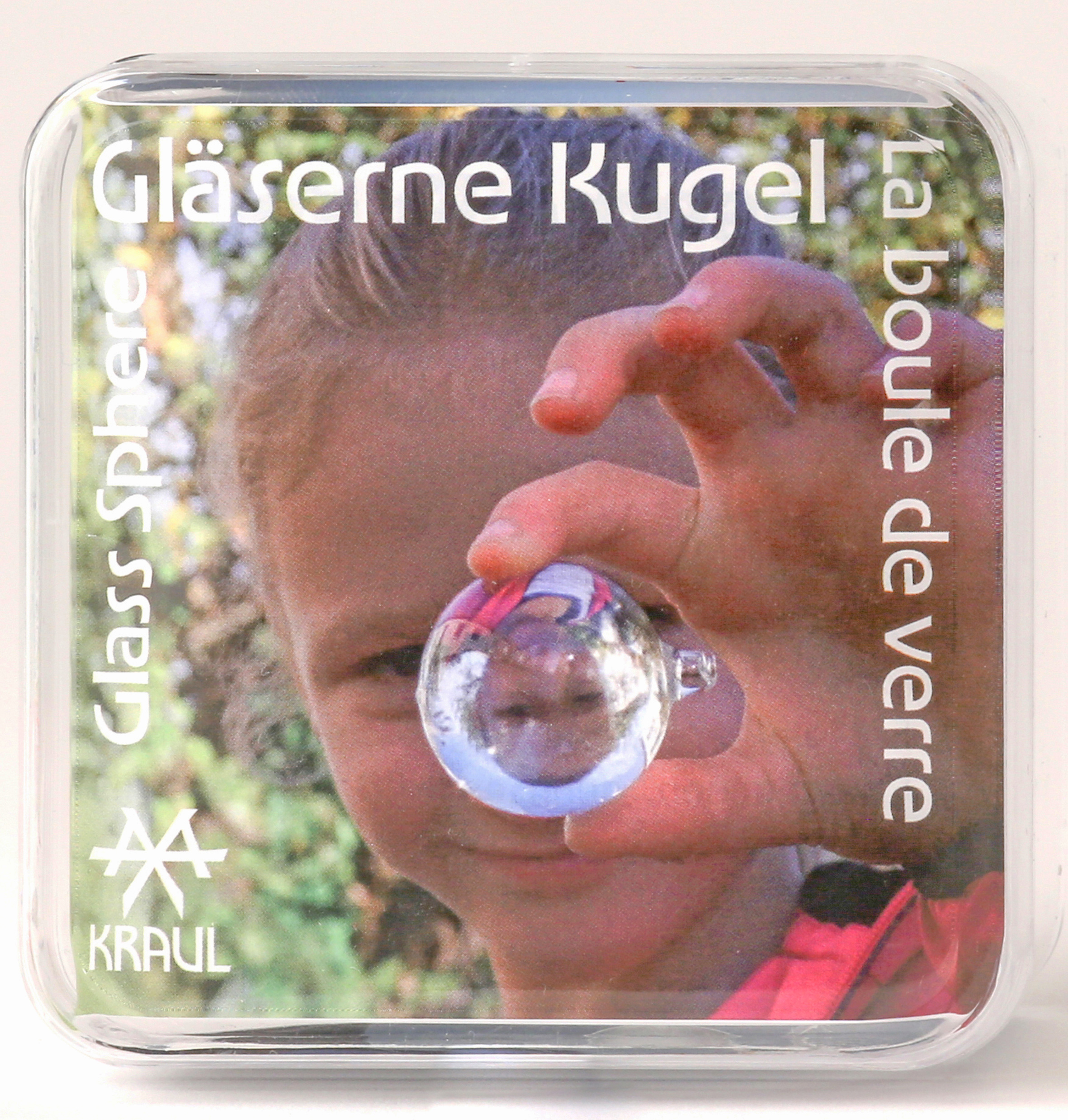 Verpackung Gläsere Kugel