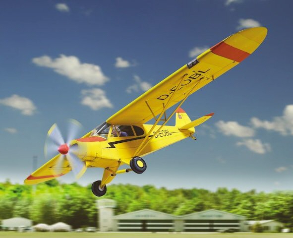 Piper Super Club – Papier Modell