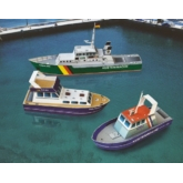 3 kleine Schiffe – Papier Modell