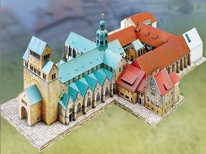 Hildesheimer Dom – Papier Modell