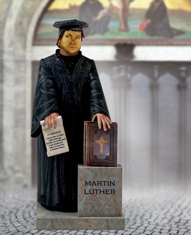 Martin Luther – Papier Modell