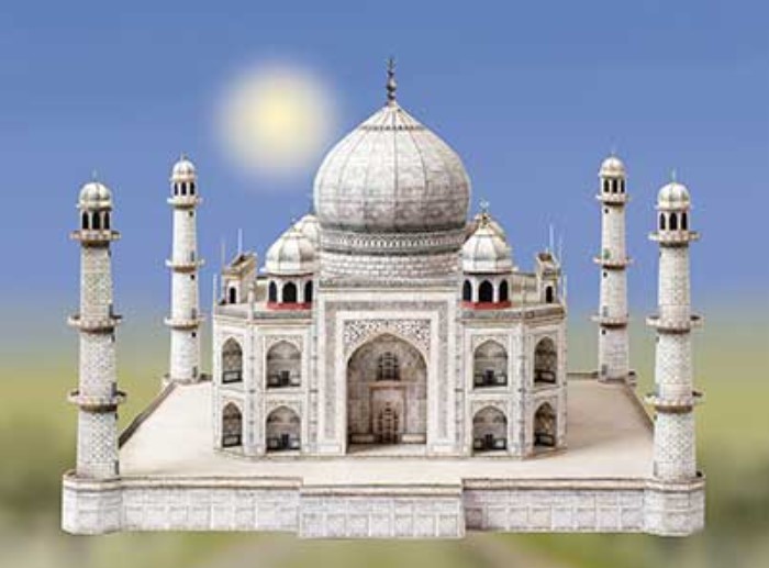 Taj Mahal – Papier Modell