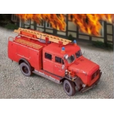 Magirus-Deutz TLF 16 Feuerwehrwagen – Papier Modell