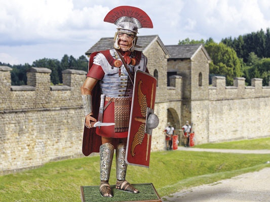 Römischer Zenturio – Papier Modell