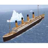 Titanic für Kinder – Papier Modell