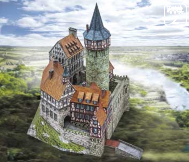 Burg Konradsweil – Papier Modell