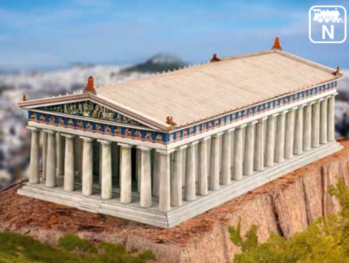 Parthenon Athen – Papier Modell