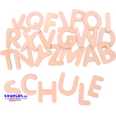 Holzbuchstaben A-Z