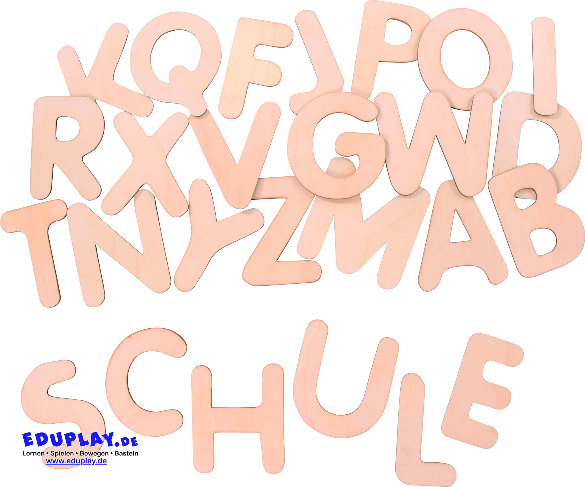 Holzbuchstaben A-Z