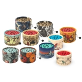 Assortierte Papierdosen – gemischt – gefüllt