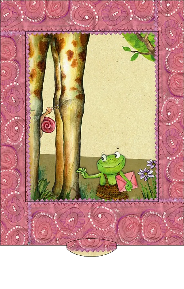 Lebende Karten – Giraffenpost