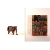 Elefant – 3D Deko Grusskarte