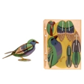 Spatz – 3D Deko Grusskarte