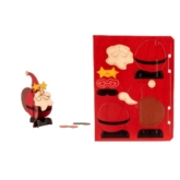 Weihnachtsmann – 3D Deko Grusskarte