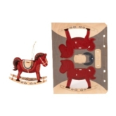 Schaukelpferd – 3D Deko Grusskarte