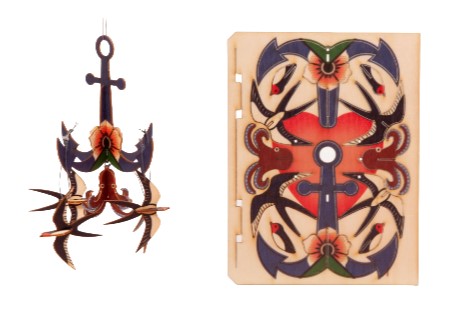 Anker – 3D Deko Grusskarte