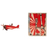 Flugzeug – 3D Deko Grusskarte