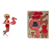 Badenixe – 3D Deko Grusskarte