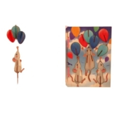 Maus – 3D Deko Grusskarte